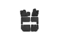 Ford Custom 2013–2022 3D rubber automatten voor interieur (6 stuks, Novline) 9 zitplaatsen foto 1