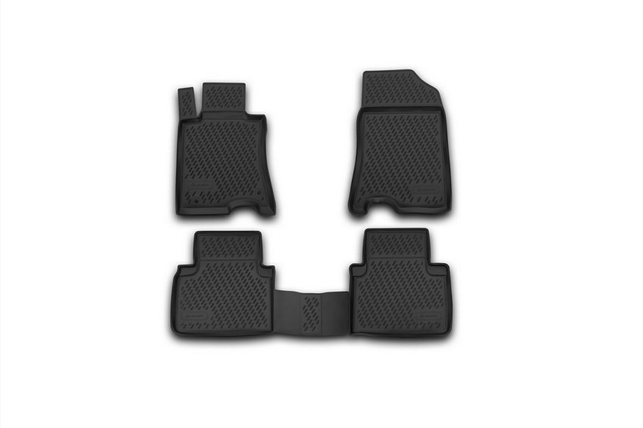 Honda Crosstour 2009–2015 Rubberen vloermatten voor het interieur (4 stuks, Novline) 2WD Image