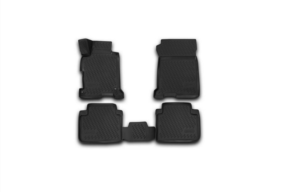 Honda Accord IX 2013–2017 3D rubberen automatten voor interieur (4 stuks, Novline) Image