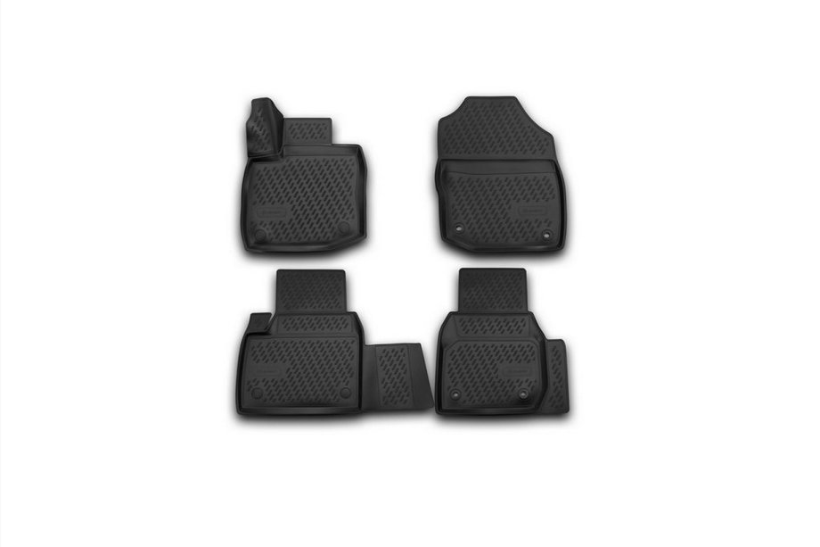 Honda Civic HB 2012–2020 3D rubber automatten voor het interieur (4 stuks, Novline) 5D Image