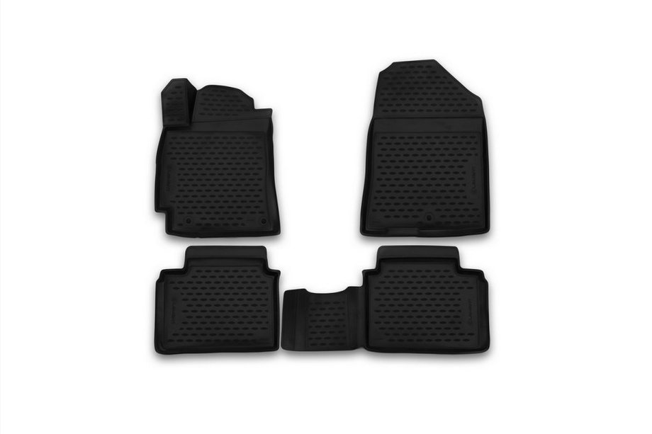 Hyundai Elantra (AD) 2015–2020 3D rubberen automatten voor interieur (4 stuks, Novline) Image