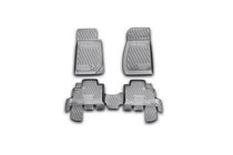 Jeep Wrangler 2007–2017 Rubberen vloermatten (Novline) Voor foto 1