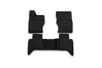 Range Rover IV L405 2013–2021 3D rubber automatten voor interieur (4 stuks, Novline) Variant 1 foto 1