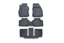 Mazda 5 2010–2018 (2010↗) Rubberen vloermatten voor interieur (5 stuks, Novline) foto 1