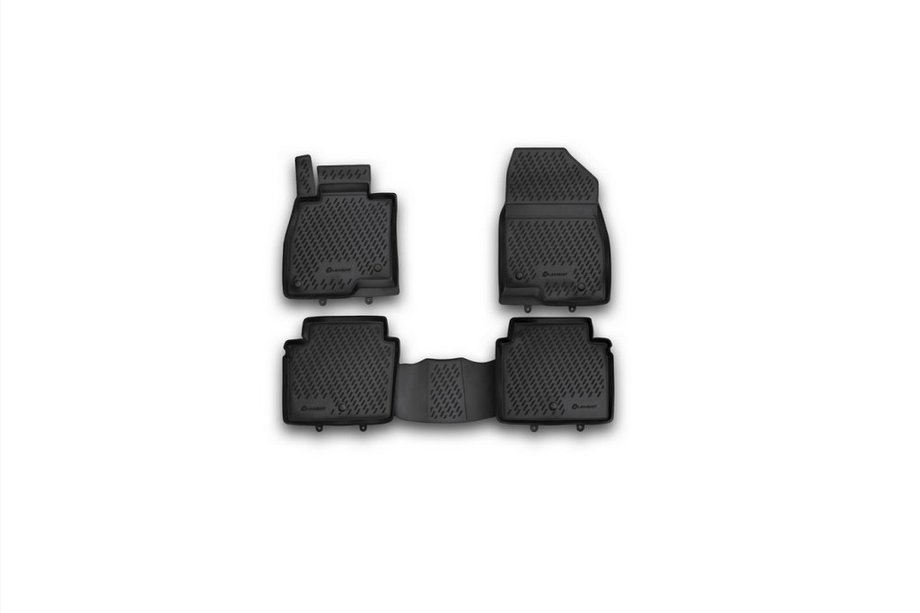 Mazda 6 2012–2024 Rubberen vloermatten voor interieur (4 stuks, Novline) SD Image