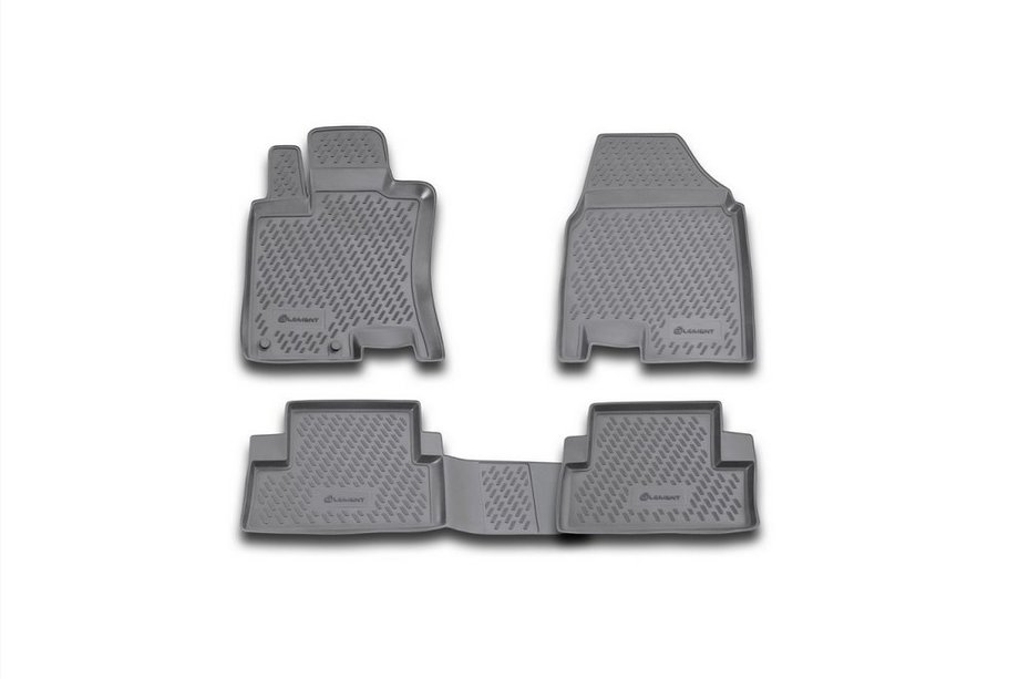 Nissan Qashqai 2010–2014 Rubberen vloermattenset voor interieur (4 stuks, Novline) Image