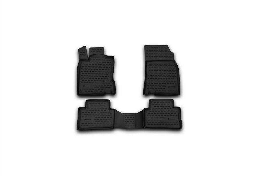 Nissan Qashqai 2014–2021 Rubberen automatten voor het interieur (4 stuks, Novline) UK-assemblage Image