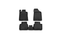 Nissan Teana 2014– Rubberen vloermattenset voor interieur (4 stuks, Novline) foto 1