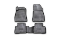 Nissan Juke 2010–2019 Rubberen vloermatten (clip R/N) voor het interieur (4 stuks, Novline) foto 1
