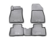 Nissan Juke 2010–2019 Rubberen vloermatten (T/L-haak) voor het interieur (4 stuks, Novline) foto 1