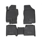 Nissan Pathfinder R51 2005–2014 (2010-2014) Rubber vloermattenset voor interieur (4-delig, Novline) foto 1
