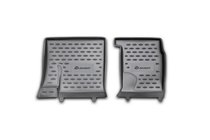 Nissan Qashqai 2010–2014 Rubberen interieurmatten (3e rij) (2 stuks, Novline) Qashqai+2 foto 1