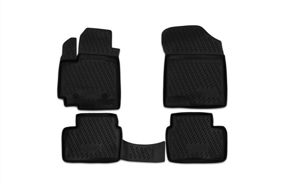 Suzuki Swift 2005–2010 Rubberen vloermattenset voor interieur (4 stuks, Novline) Image