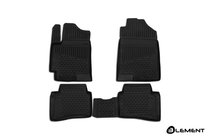 Hyundai Accent 2017–2023 Rubberen vloermatten (Comfort) voor het interieur (set 4 st., Novline) foto 1