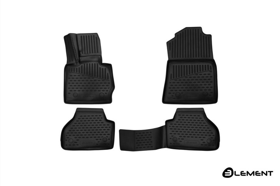 BMW X4 F26 2014–2018 3D rubberen automatten voor interieur (set 4 stuks, Novline) Invoering (Europa) Image