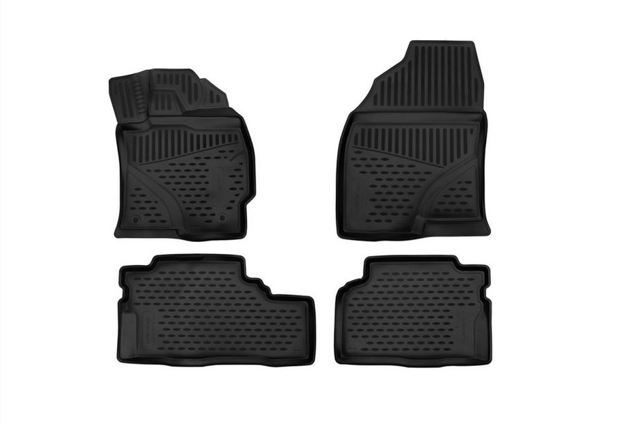 Toyota Prius 2015–2022 3D rubber automatten voor het interieur (4 stuks, Novline) Alpha (П. Р.) Image
