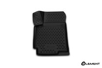 Hyundai Accent 2011–2017 Rubberen vloermat (voor links) 3D voor interieur (Novline) foto 1