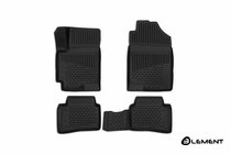 Hyundai Accent 2017–2023 3D rubberen vloermatten (Comfort) voor het interieur (4 stuks, Novline) foto 1