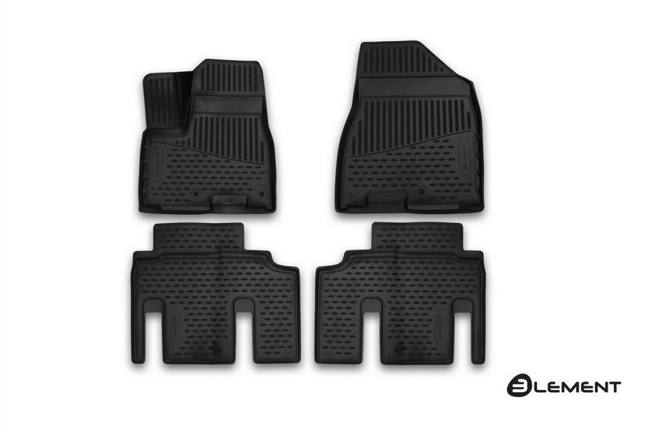 Kia Carnival 2002–2013 (2015↗︎) 3D rubberen automatten voor het interieur (4 stuks, Novline) VAN (voor de Kazachstan-markt) Image