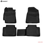 Kia Cerato 3 2013–2018 (2018↗) 3D rubberen mattenset voor het interieur (4 st., Novline) foto 1