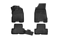 Nissan X-trail T31 2007–2014 3D rubber automatten voor het interieur (set 4 st., Novline) crossover (П. Р.) foto 1
