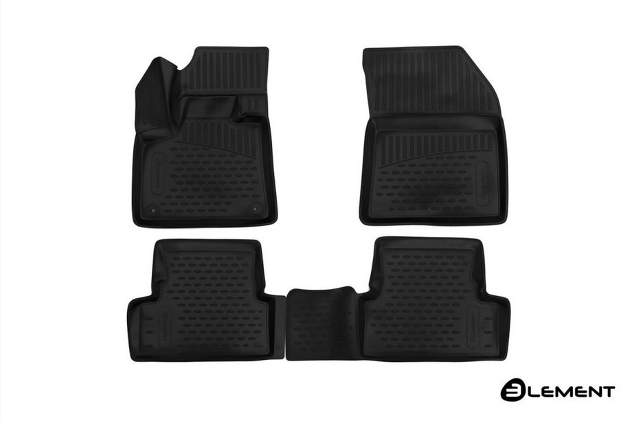 Citroen C5 Aircross 2017–2025 3D rubber automatten voor interieur (4 stuks, Novline) SUV Image