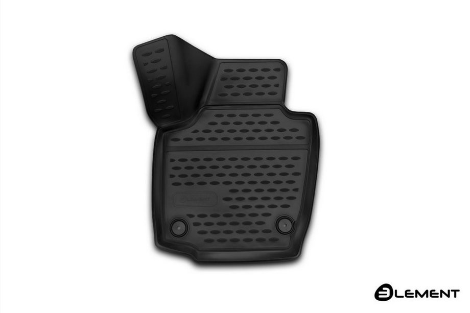 Skoda Rapid 2012–2019 Rubberen vloermat (voor links) 3D voor interieur (Novline) Image