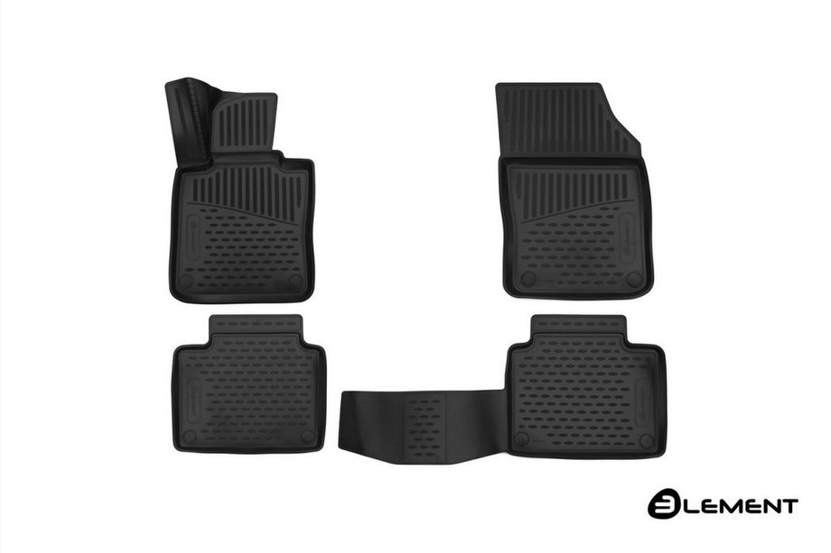 Volvo V90 1997–1998 (2016↗) 3D rubberen vloermatten voor interieur (set 4 stuks, Novline) SW Європа Image