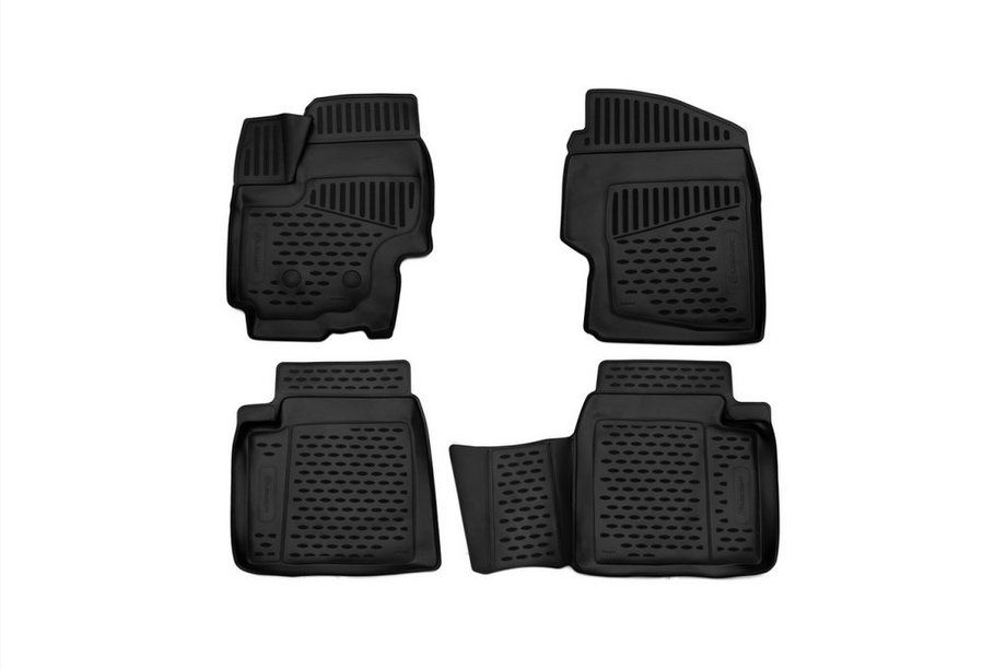 Lifan X70 2018–2020 (2018↗) 3D rubberen automatten voor het interieur (set 4 stuks, Novline) crossover Foto 1