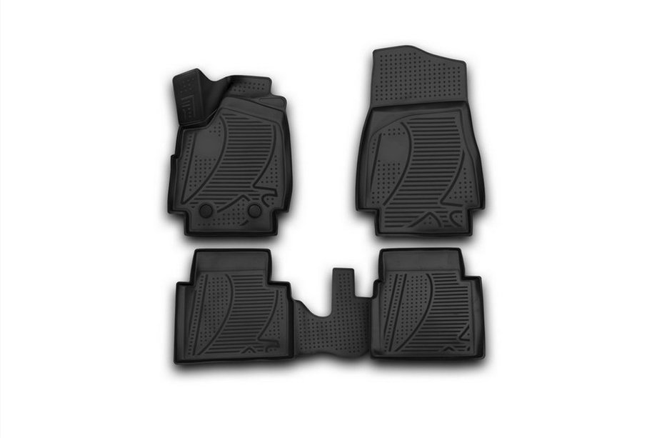 Lada Niva en Urban 1977– 3D rubberen automatten (set 4 stuks, Novline) 4x4 3D Foto 1