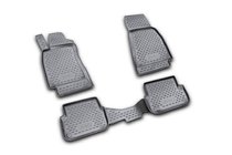 Audi A6 C6 2004–2011 Rubberen vloermattenset voor interieur (4 stuks, Novline) foto 1