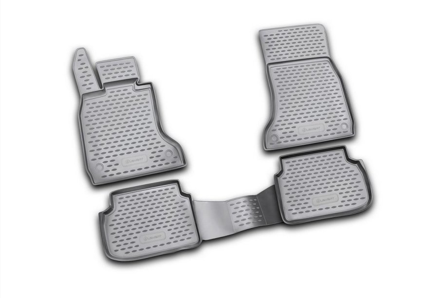 BMW 7-serie E65/66 2001–2008 Rubberen vloermatten voor interieur (4 stuks, Novline) SD Image