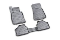 BMW X1 E84 2009–2015 Rubberen vloermattenset voor interieur (4 stuks, Novline) foto 1