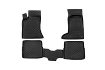 Cadillac SRX 2004–2009 (2004-2009) Rubberen vloermattenset voor het interieur (4 stuks, Novline) foto 1