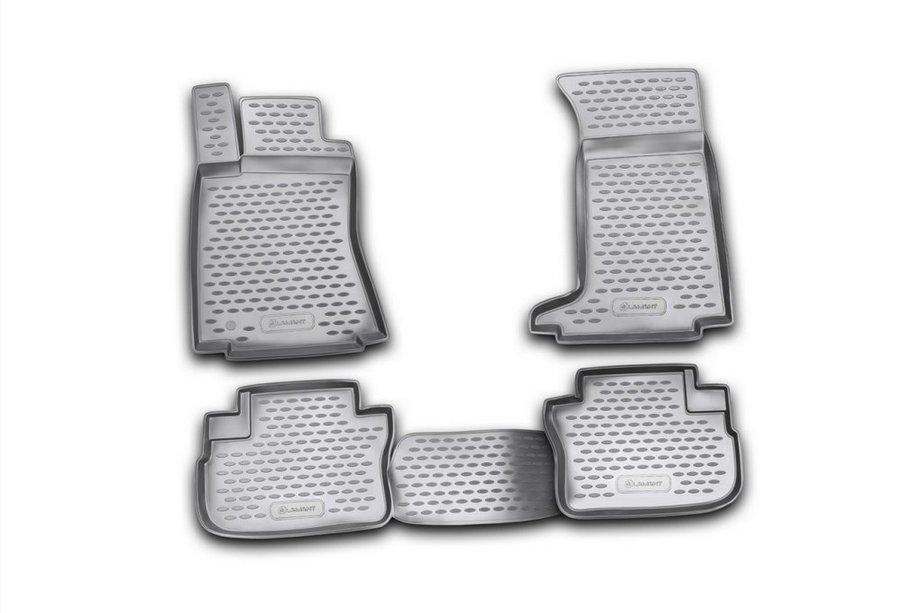 Cadillac CTS 2013–2019 Rubberen automatten voor interieur (4 stuks, Novline) 4WD Image