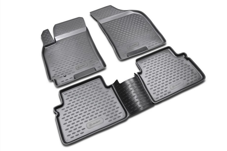 Chevrolet Lacetti 2003–2024 Rubberen vloermattenset voor interieur (4 stuks, Novline) Image