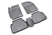 Chevrolet Epica 2006–2014 Rubberen vloermattenset voor interieur (4 stuks, Novline) foto 1