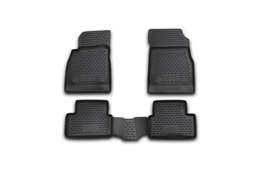 Chevrolet Cruze 2009–2015 Rubberen vloermattenset voor interieur (4 stuks, Novline) Image