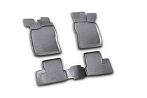 Daewoo Nexia 1995–2016 (1995-2007) Rubberen automatten voor het interieur (4 stuks, Novline) foto 1