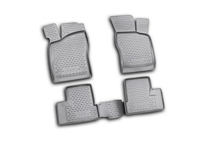 Daewoo Nexia 1995–2016 (2008↗) Rubberen vloermatten voor interieur (4 stuks, Novline) Variant 2 Image