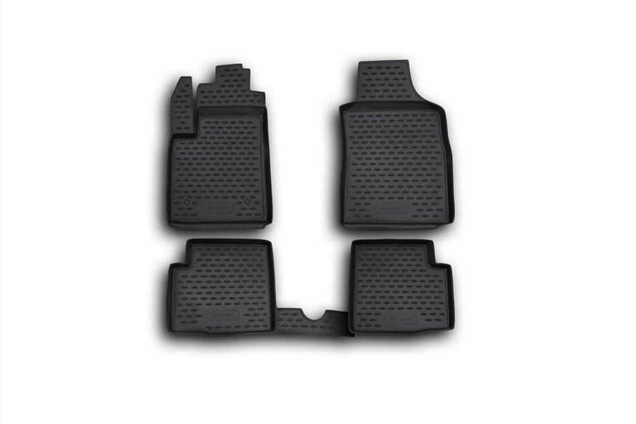 Fiat 500/500L 2013–2022 (500) Rubberen vloermatten voor het interieur (4 stuks, Novline) Image
