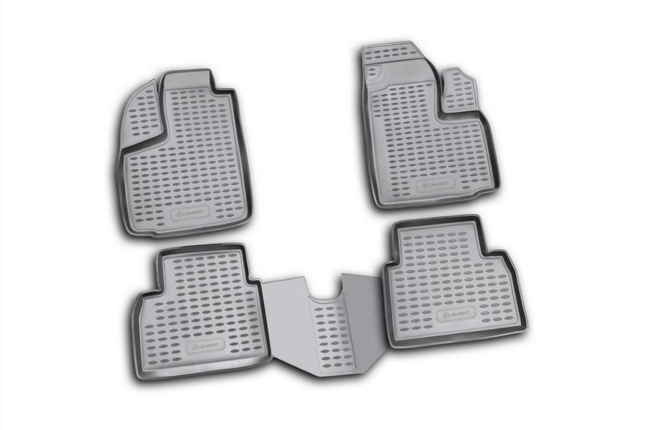 Fiat Doblo I 2001–2005 Rubberen automatten voor het interieur (4 stuks, Novline) Panorama Image