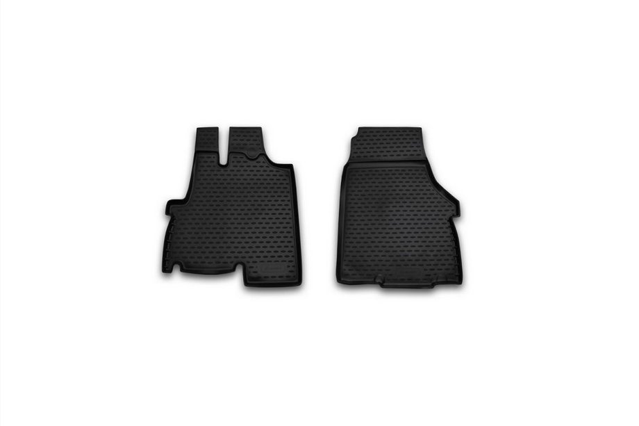 Fiat Ducato 2006–2025 (2012↗) Rubber automatten voor het interieur (2 stuks, Novline) Image