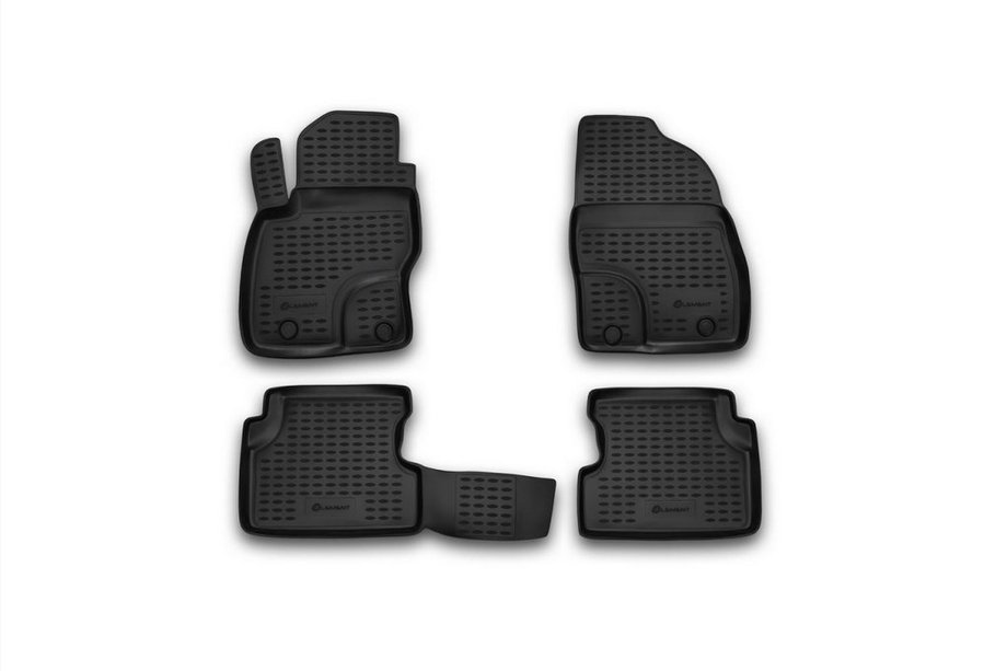 Ford Focus II 2005–2008 Rubberen vloermatten voor het interieur (4 stuks, Novline) Variant 2 Image