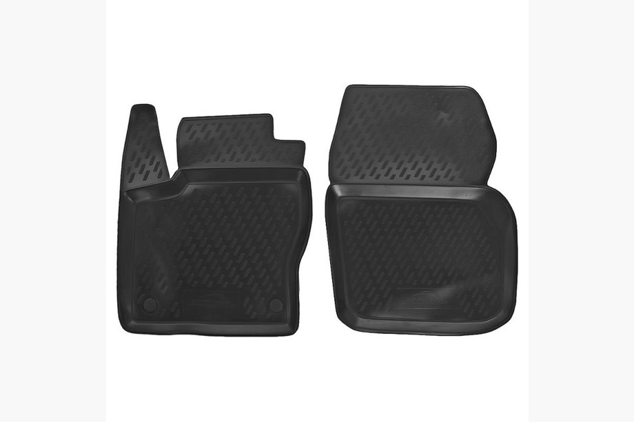 Ford Focus II 2005–2008 Rubberen vloermatten voorin (2 st., Novline) Image