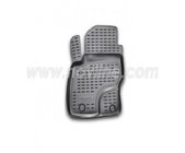 Ford Focus II 2005–2008 Rubberen vloermat (voor links) voor het interieur (Novline) Variant 1 foto 1