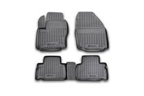 Ford S-Max 2007–2014 Rubberen vloermatten voor het interieur (4 stuks, Novline) FN foto 1
