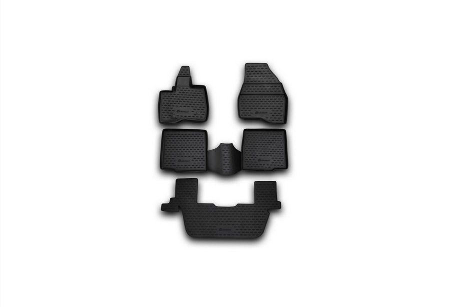 Ford Explorer 2011–2019 Rubberen vloermatten voor interieur (5 stuks, Novline) Image