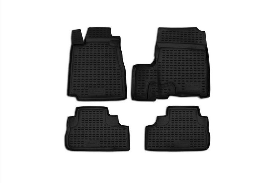 Honda CR-V 2007–2011 Rubberen vloermatten voor interieur (4 stuks, Novline) met savb. Foto 1