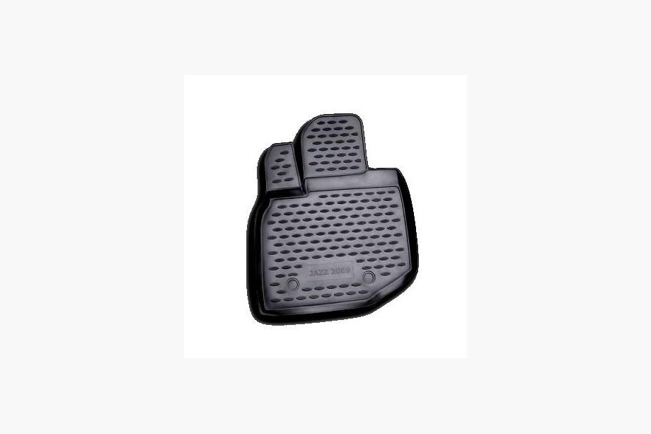 Honda FIT/Jazz 2009–2013 Rubberen vloermat (voor links) voor het interieur (Novline) Image